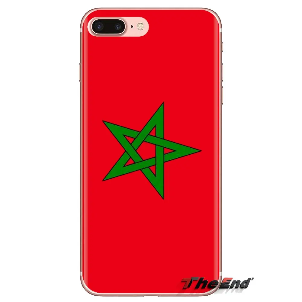 MA Maroc флаг Марокко баннер для Xiaomi Redmi 4A S2 Note 3 3S 4 4X 5 Plus 6 7 6A Pro Pocophone F1 мягкие
