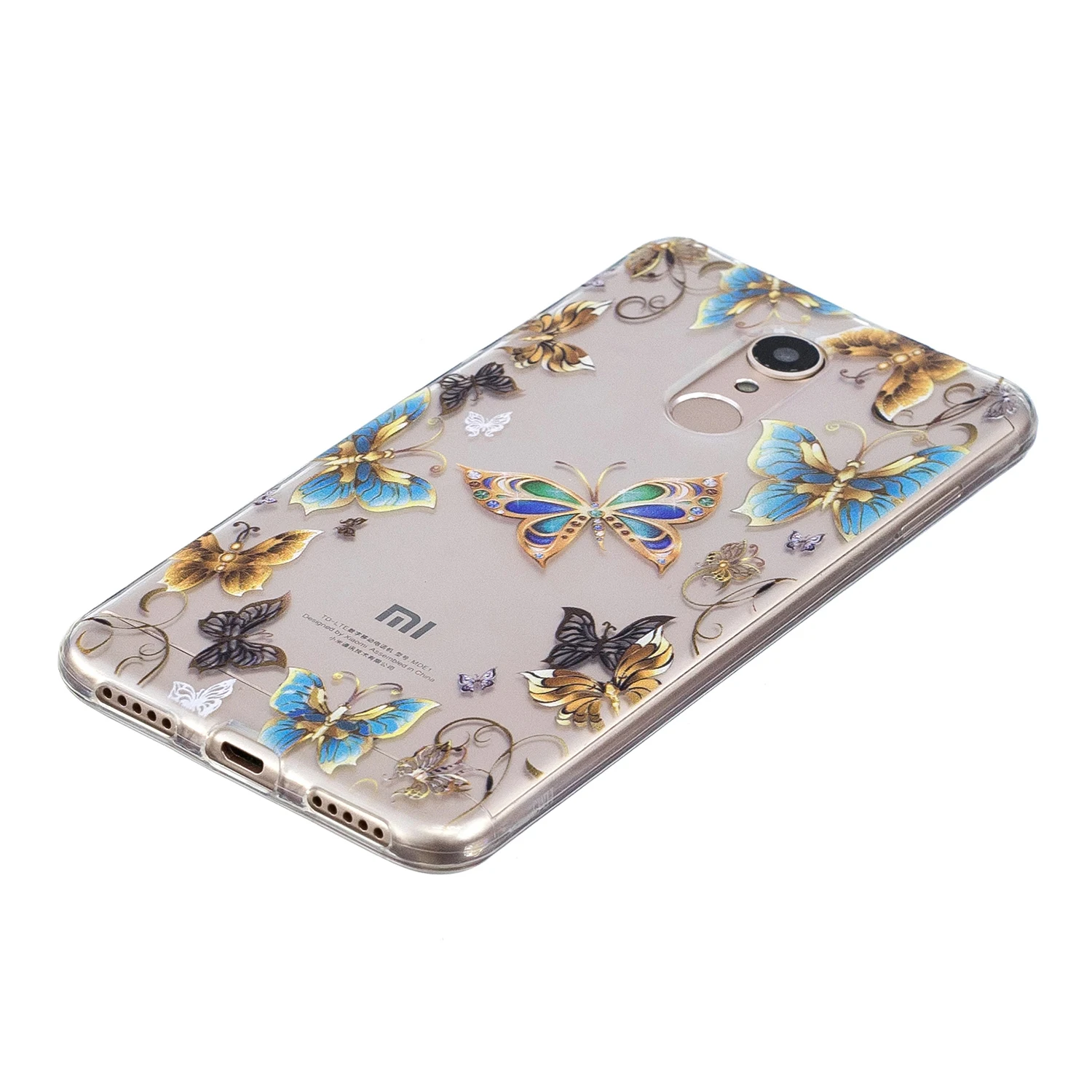 animals patterned cases 5.7&quot for Xiaomi Redmi 5 soft TPU silicone back covers Redmi5 case 360 Full Protective Phone housing |