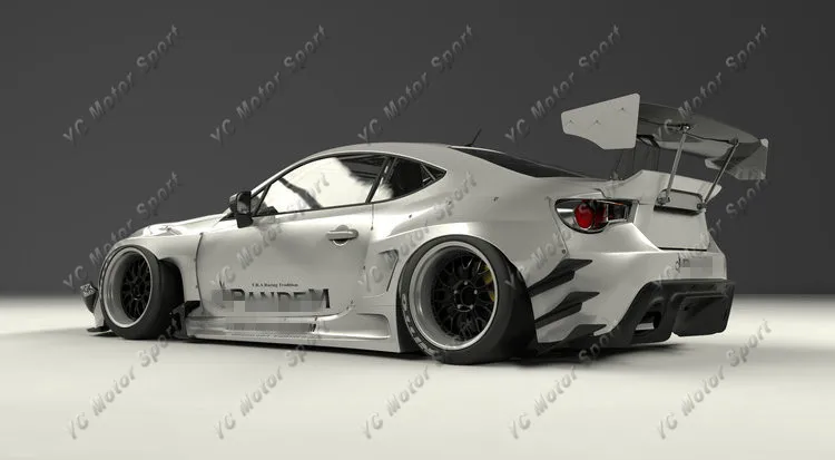 Автомобильные аксессуары FRP волоконное стекло GRD X PD Ver.3 Aero Style задний диффузор с