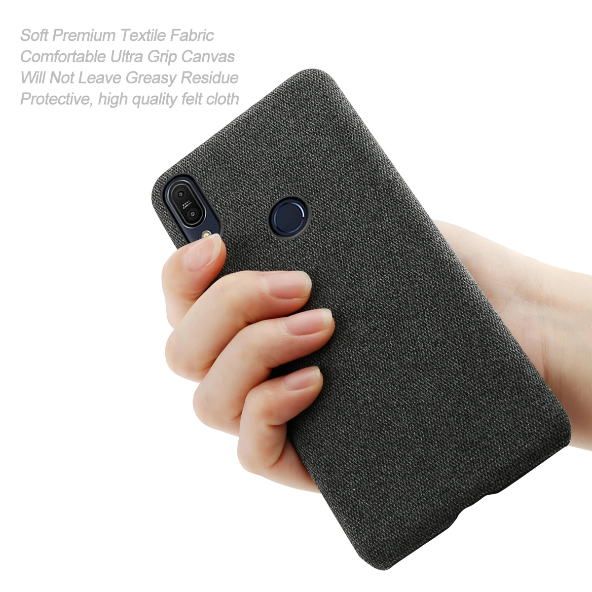 Для Asus Zenfone Max Pro M1 ZB602KL ZB601KL чехол тонкий тканевый жесткий чехол против царапин для Asus ZB602KL ZB601KL чехол