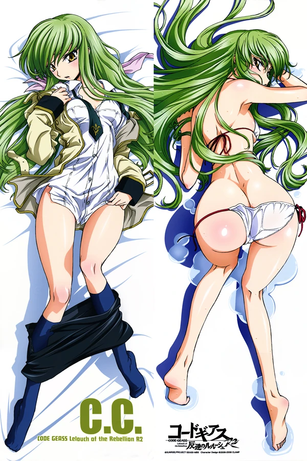 Аниме Code Geass Lelouch of the Rebellion персонажей сексуальная девушка CC Наволочка для подушки
