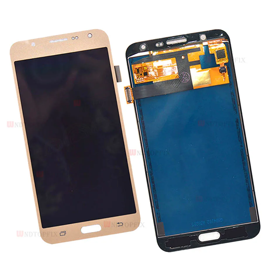 TFT 5 &quotдля SAMSUNG Galaxy J7 2015 ЖК дисплей с сенсорным экраном дигитайзер J700F J700M J700H Замена