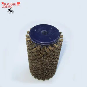 Щетка IGOSKI с воском конский волос для катания на лыжах, подходит для шестигранного вала 10 мм