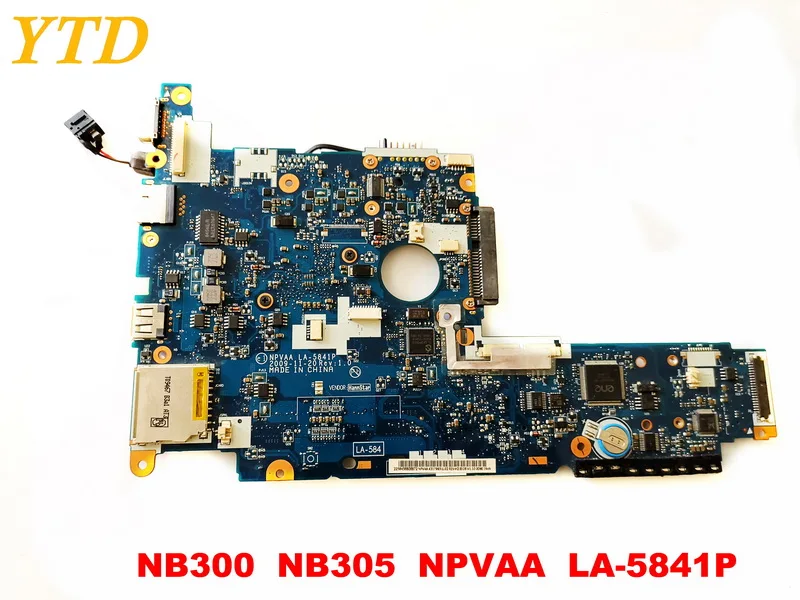 Оригинальная материнская плата для ноутбука Toshiba NB300 NB305 NPVAA LA 5841P протестирована
