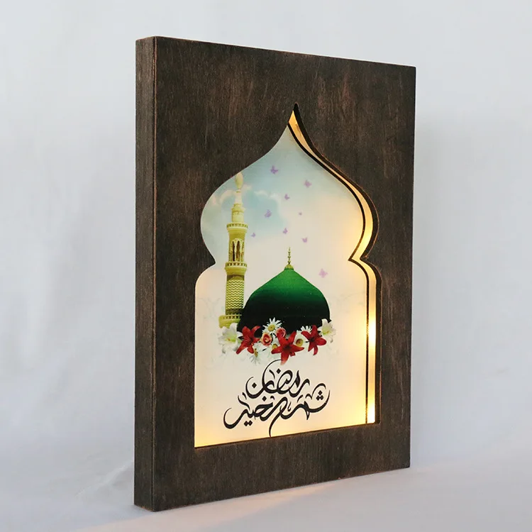 A Украшения на Рамадан Happy Eid Mubarak Декор светодиодный светильник Eid Mubarak подарок для Рамадана и Ид украшения ислам Kareem Новинка 1,65 м - Цвет: A