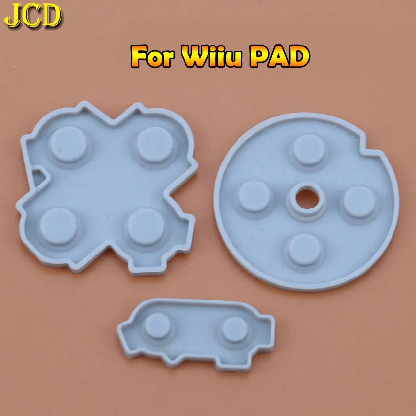 JCD 1 комплект для Nintendo Wii / WII U PAD PRO консоли SNES SFC NES PC проводящая резиновая