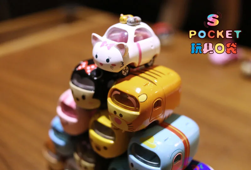 Hello kitty кавайная мини-модель автомобиля из сплава мини-Игрушечная модель автомобиля маятник украшение автомобиля коллекция хобби Ограниченная серия