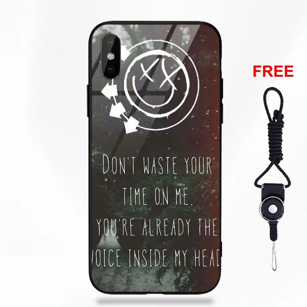 Прекрасный панк-группы Blink 182 для Apple iPhone 5 5C 5S SE 6 S 7 8 Plus X XS Max XR высококачественный