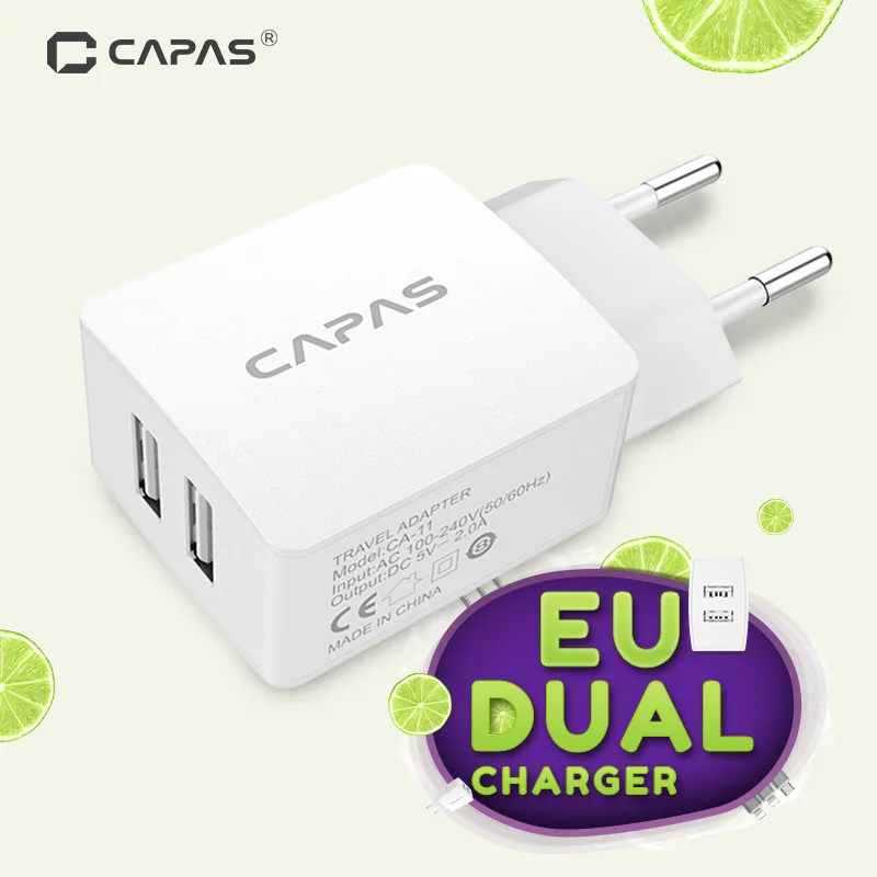 5 В 2A ЕС USB Зарядное устройство для iPhone X XS плюс 8 7 iPad быстро стены адаптер samsung S9 Xiaomi