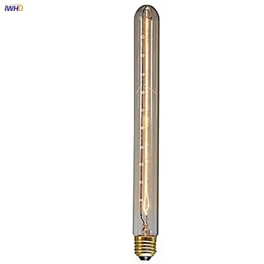 

IWHD T30 Bombillas Edison Bulb Lamp E27 40W 220V Industrial Decoration Lampada Vintage Retro Lamp Light Bulb Ampul Gloeilamp