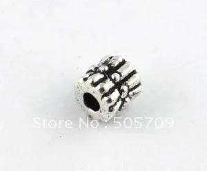 

400 шт тибетские серебряные бусины A8296