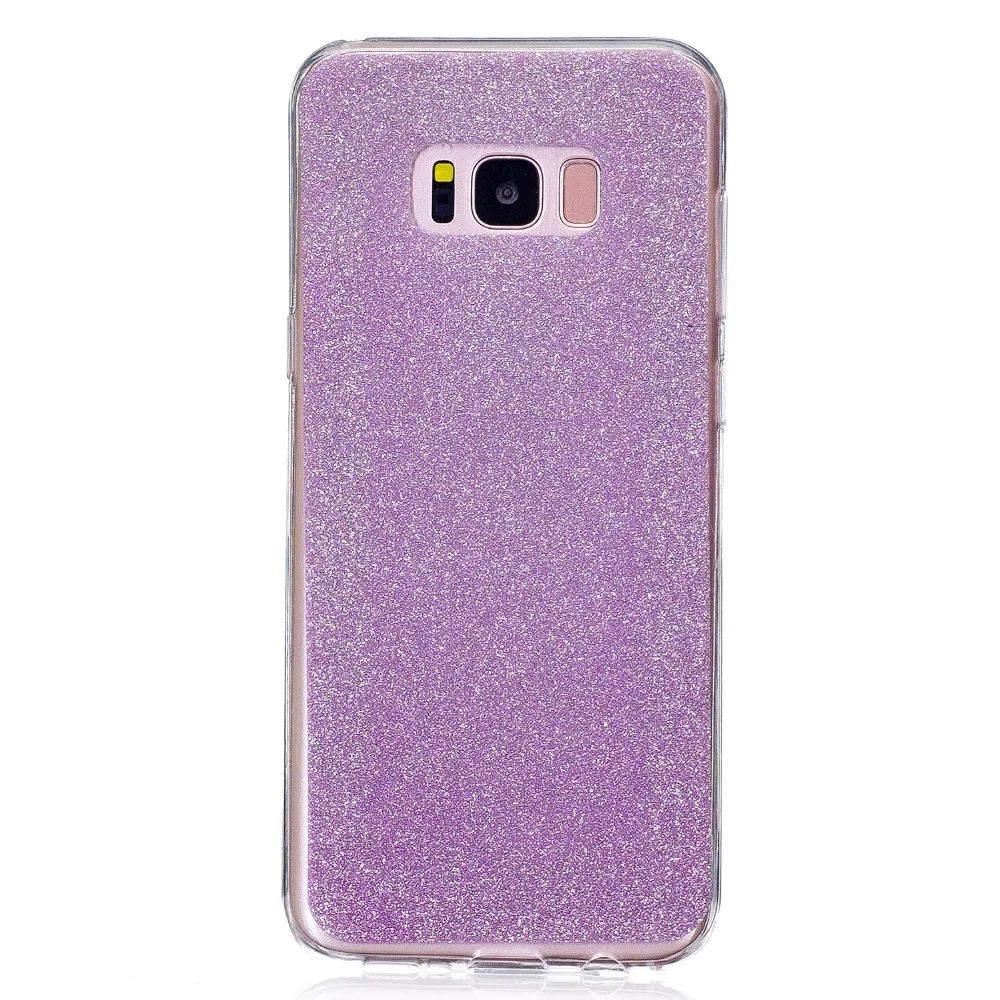 Покрытие Мягкий ТПУ чехол-накладка градиентного силиконовый чехол для samsung Galaxy S8