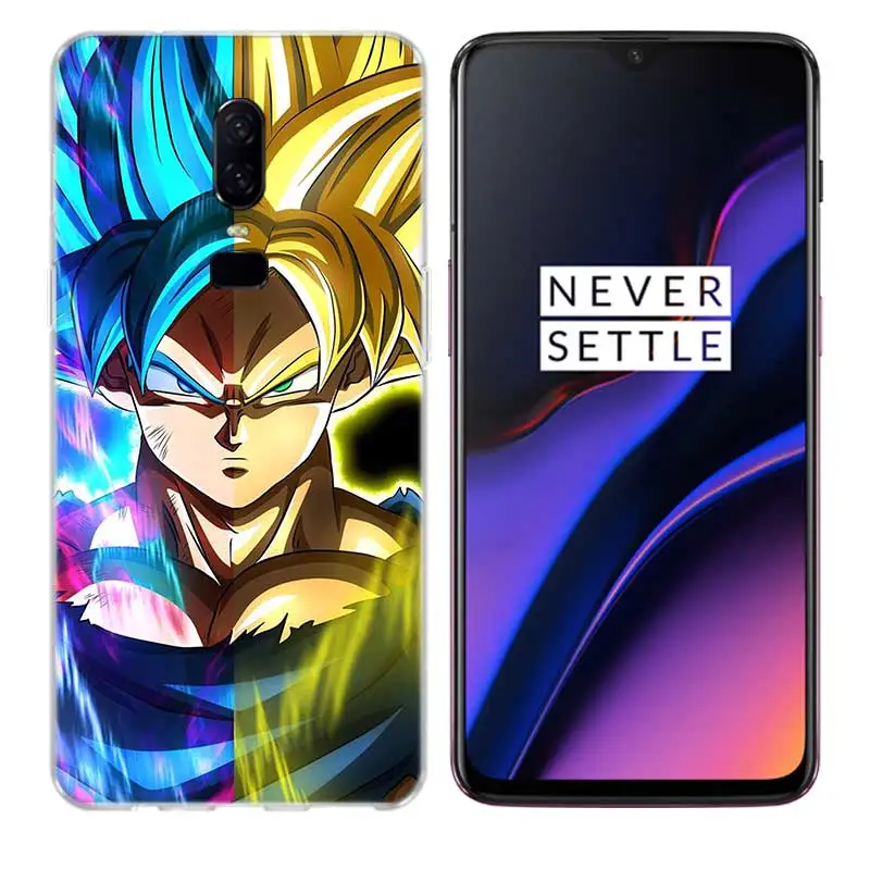 Dragon Ball Super Goku Luxury Soft TPU Silicone Phone Back Case For OnePlus One Plus 7 Pro 5 5T 6T 6 Fundas Printed Cover Coque |