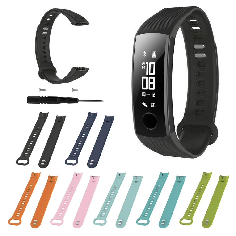 Ремешок на запястье для смарт часов Huawei Honor Band 3 Спортивный Регулируемый сменный