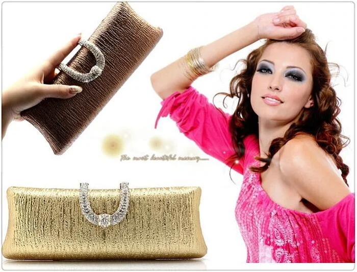 2018 Женская сумочка из корой кожи дизайнерский клатч со стразами вечерние сумки