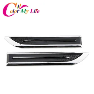 Цветные хромированные боковые наклейки из АБС-пластика My Life для Mercedes Benz C E S GLK SLK CLS Sl Class W203 W204 W211 W212 W210, Стайлинг автомобиля