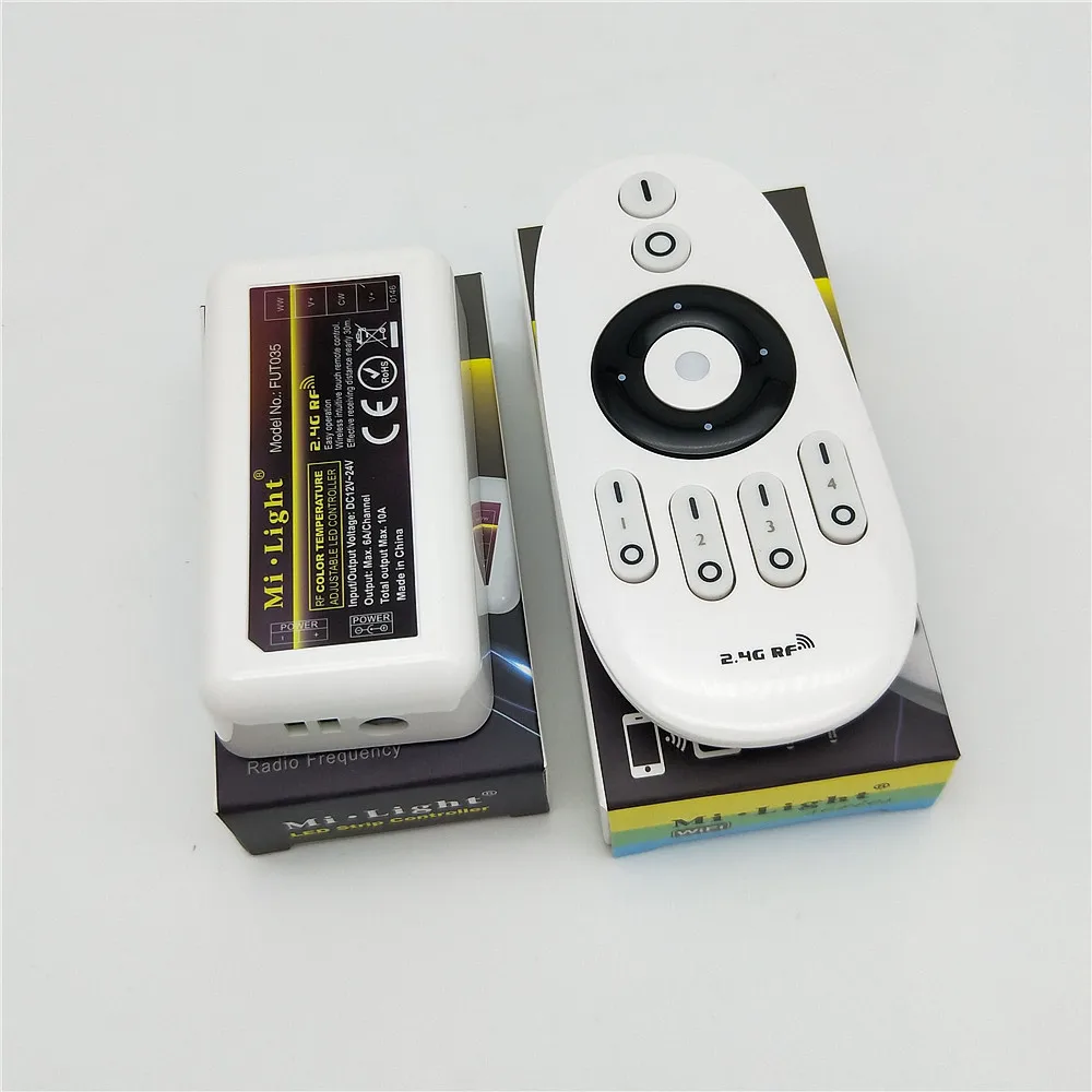 Одноцветная Светодиодная лента Mi Light 2 4 ГГц с пультом ДУ|mi light|cw wwrf led dimmer wireless |