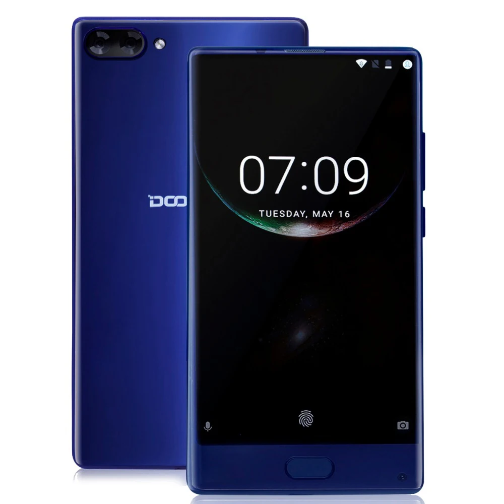 DOOGEE MIX 4 ГБ/6 ГБ + 64 двойной Камера 5 'ɺMOLED MTK Helio P25 Octa CoreAndroid 7 в наличии мобильные