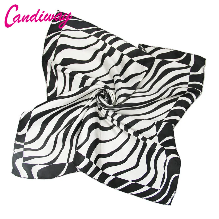 Лидер продаж офисный женский шарф бандана Шелковый весенний Модный стильный