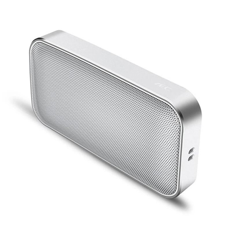 White FFYY-AEC BT207 портативный беспроводной карманный bluetooth-динамик мини-металлическая музыкальная звуковая коробка Громкая связь Спорт на открытом воздухе езда Subw - Цвет: White