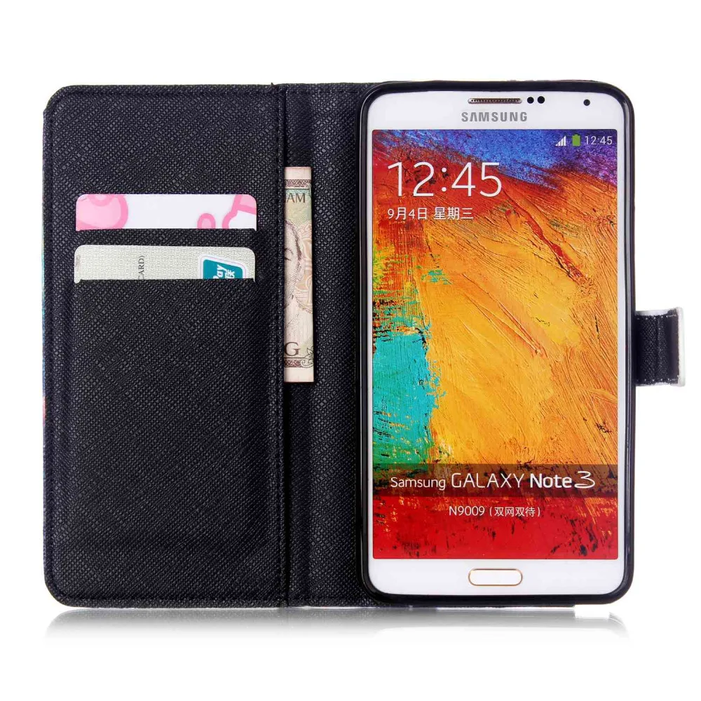 Чехол-бумажник с откидной крышкой для samsung Galaxy S3 S4 S5 S6 Mini Edge Note 3 4, мягкий чехол из ТПУ+ ПУ кожи с подставкой Чехол для Galaxy S6 EDGE