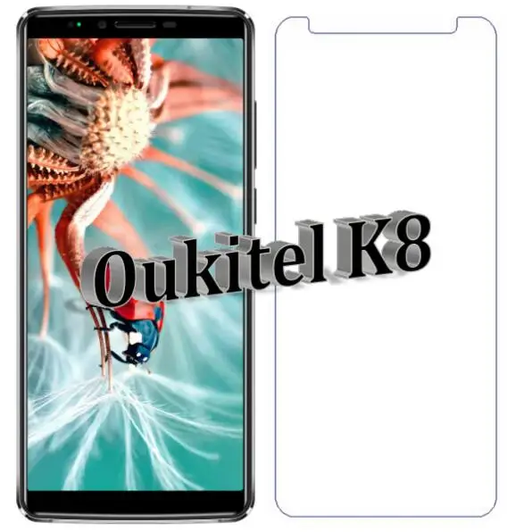 9H 2.5D Oukitel K8 закаленное стекло K 8 Защита для экрана устойчивое к царапинам и