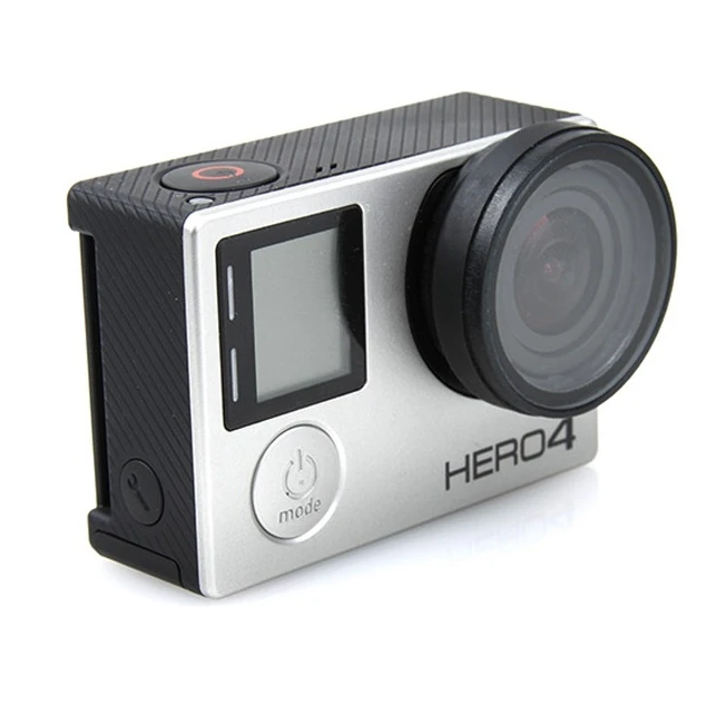 UV Filter Lens Protector Optical Glass Cover Protective Mount for GoPro Hero 4 3+ 3 |