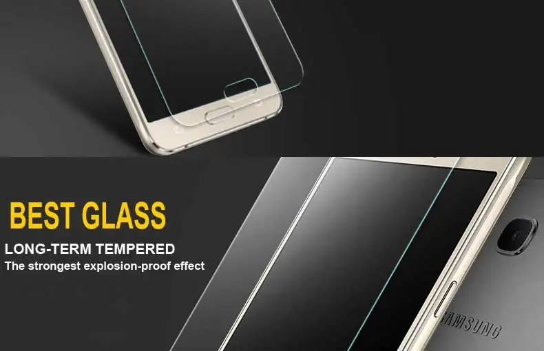 9H HD закаленное стекло для Samsung Galaxy J3 J5 J7 J5 J7 J2 Prime Pro Защитная пленка для экрана защитное стекло