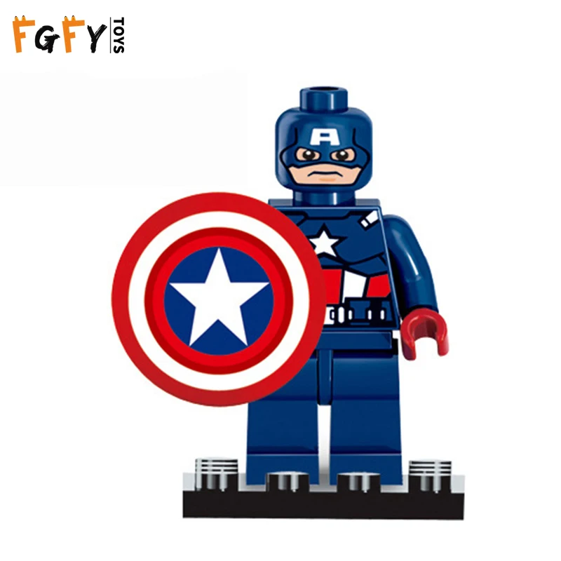 LegoINGly Мстители 4 Final Wars Супергерои Халк танос Капитан Marvel Человек-паук Фигурки