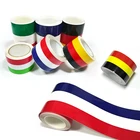 Стайлинг автомобиля, ПВХ значок, декоративная пленка, наклейка, Россия, Германия, Франция, Италия, флаг, Полоска, наклейка, бампер, стикер для кузова автомобиля