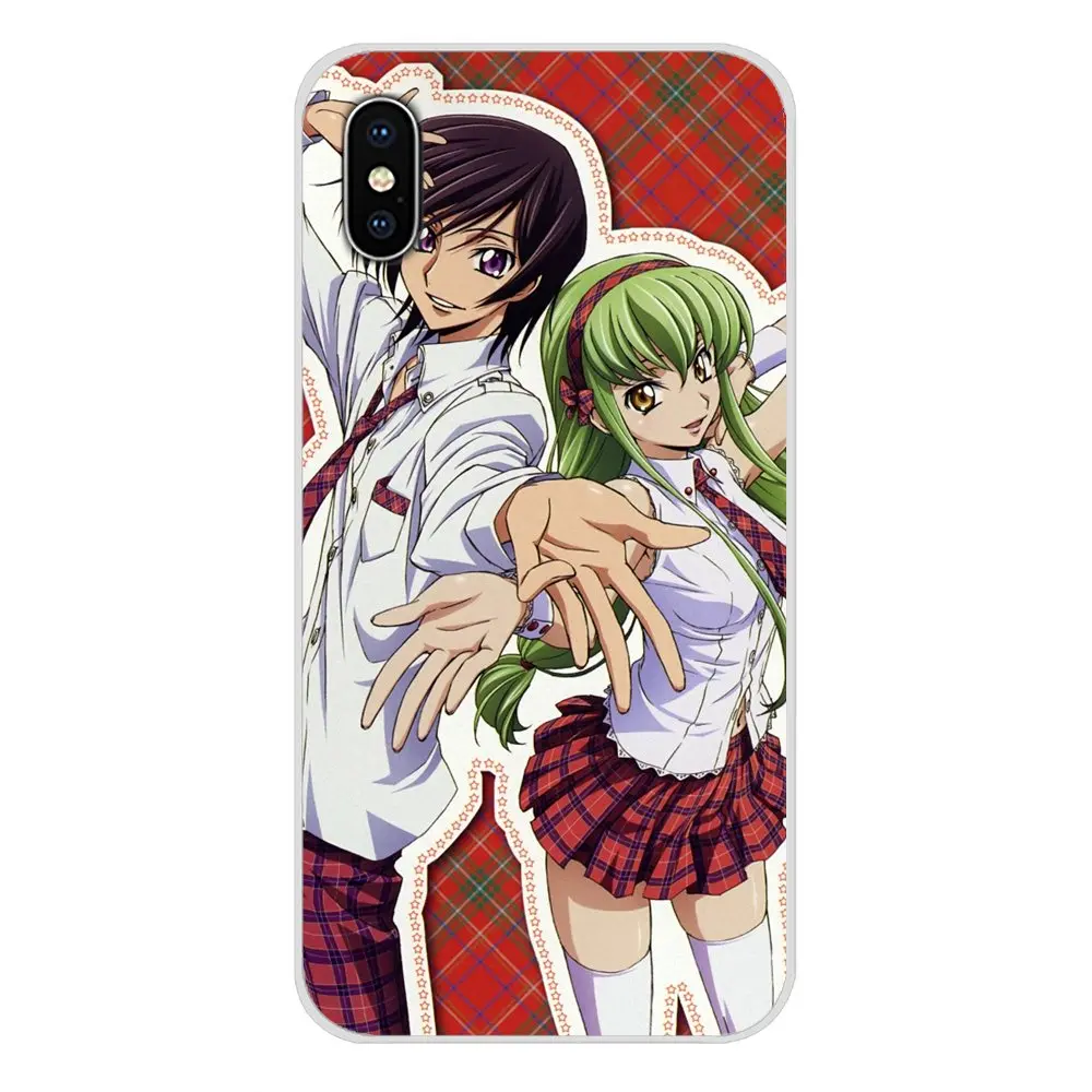 Code Geass Lelouch CC Accessories Phone Skin Cover For LG G3 G4 Mini G5 G6 G7 Q6 Q7 Q8 Q9 V10 V20 V30 X Power 2 3 K10 K4 K8 2017 | Мобильные