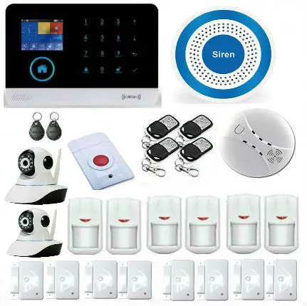 Yobang Security App комплект сигнализации с дистанционным управлением Wi Fi GSM сигнализация