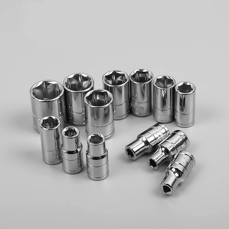 1 unide 1/4 с коротким рукавом 4-14 мм маленький летающий наружный шестигранный рукав 6 3