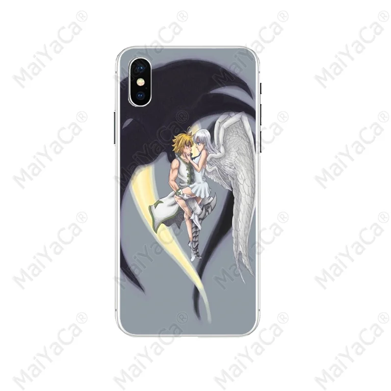 Чехол MaiYaCa Seven Deadly Sins Nanatsu no Taizai Ban аксессуары для телефонов Чехол для iPhone 8 7 6 6S Plus X XS max 10 5 5S SE XR Shell
