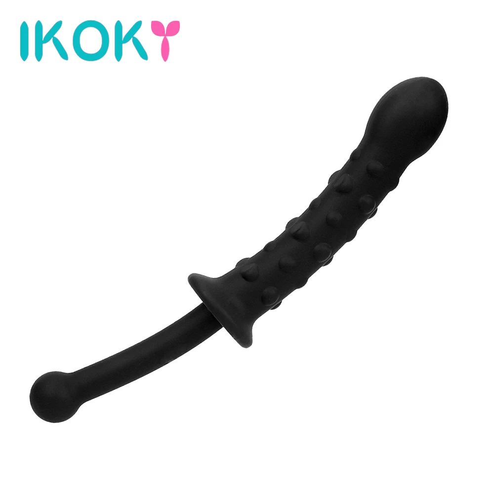 Анальная пробка IKOKY фаллоимитатор интимные игрушки для женщин с выпуклой точкой