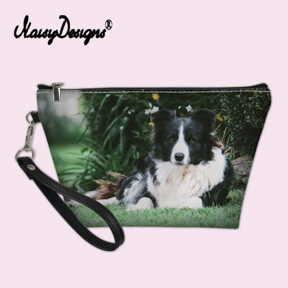 Женская дорожная косметичка Border Collie дамская женская сумочка на молнии кошелек