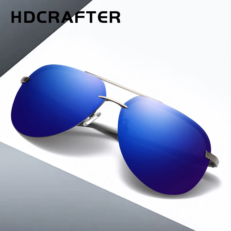 Hdcrafter брендовые поляризованных солнцезащитных очков Для мужчин для вождения