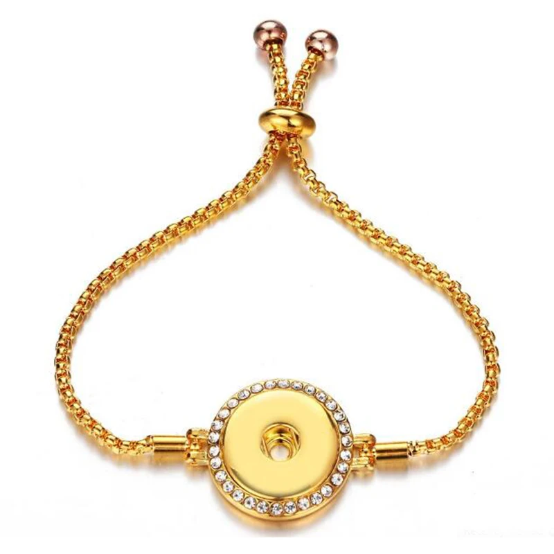 Новинка 2021 модные регулируемые браслеты цепочки металлический браслет с