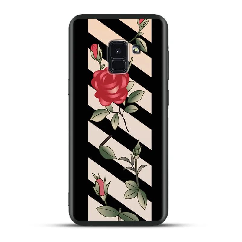Роскошный мягкий силиконовый чехол для телефона Samsung Galaxy A5 A7 A8 Plus 2018 A530 A730 с милой