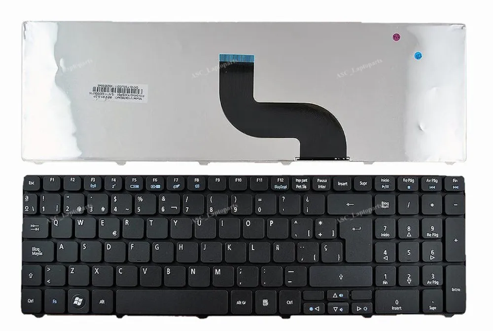 Оптовая продажа SP испанская клавиатура для ноутбука ACER aspire 8935 8935g 8940g черный|keyboard