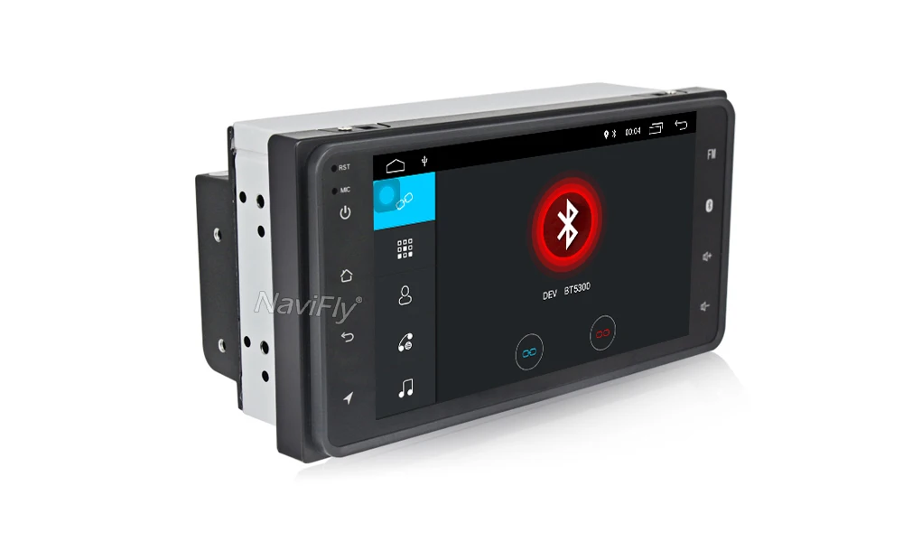 Navifly Android 8,1 автомобильный gps-навигация, dvd-плеер мультимедиа для Toyota Camry Viso Vitz Corolla RAV4 Proda Универсальный BT wifi RDS