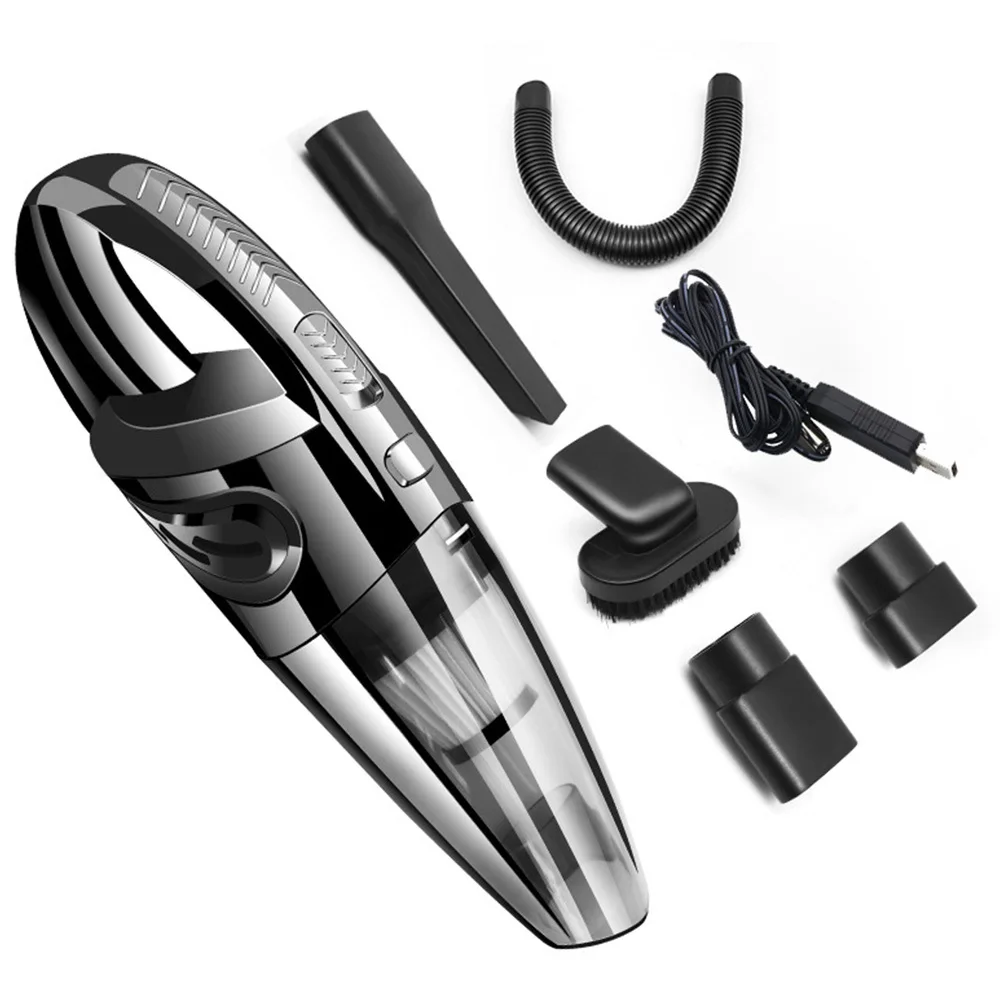 

120W High Power Rechargeable Wet Dry Portable Car Home Vacuum Cleaner Hoover Quickly absorb paper scraps stones scattered soot