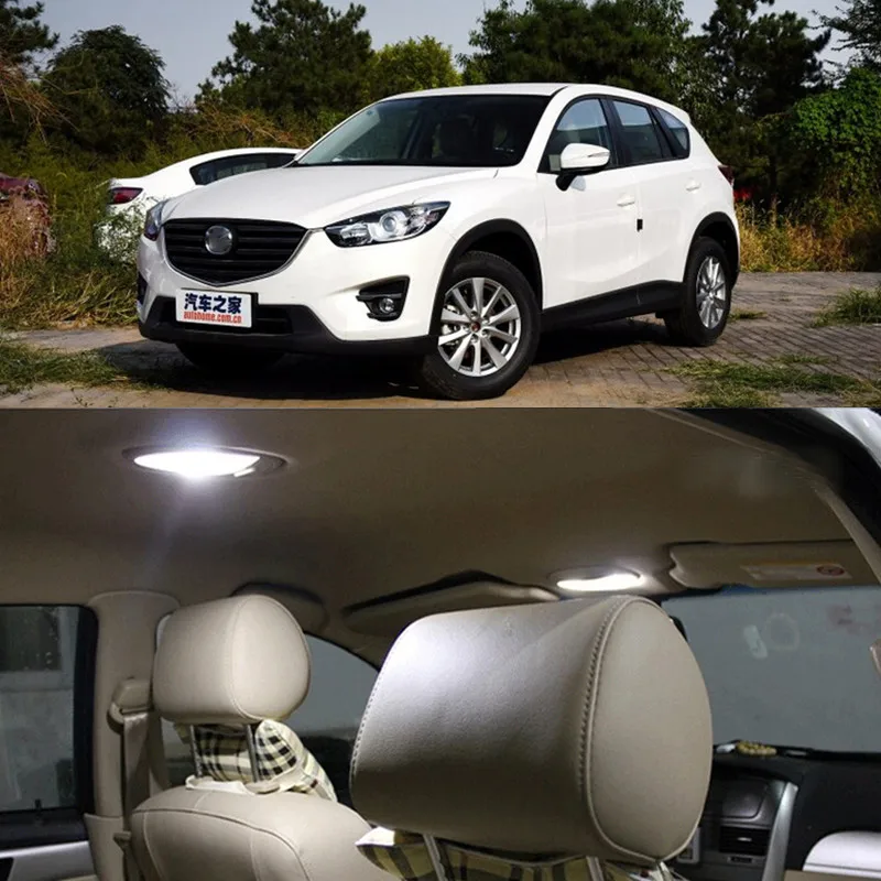 8 шт./партия для MAZDA Cx-5 Cx5 CX-5 светодиодные лампы чтения интерьерная купольная лампа
