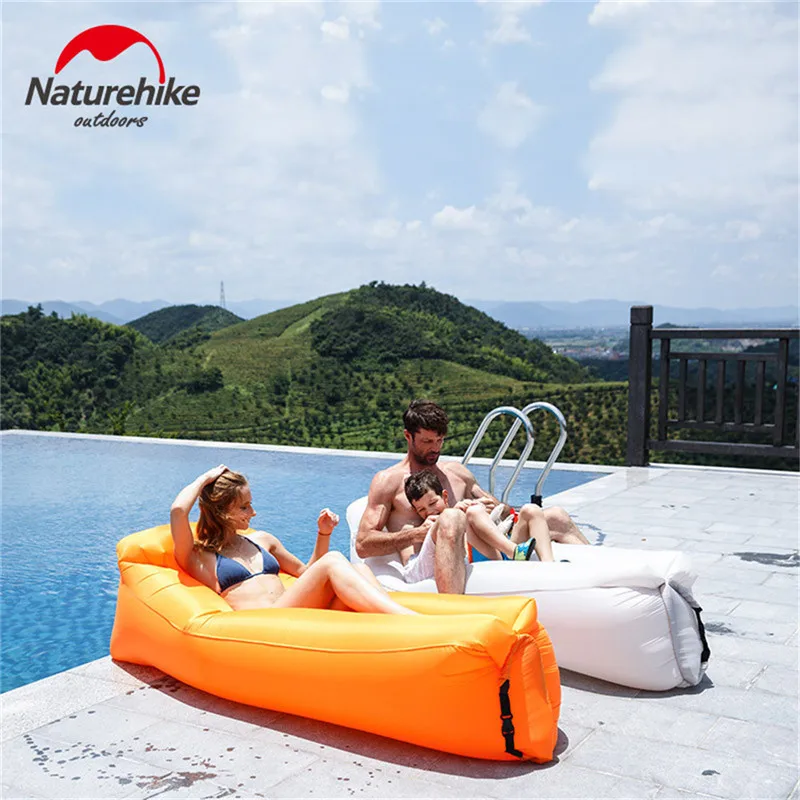 

Naturehike Ultralight Inflatable Sofa Air Bed Lazy Bag Portable Air Sofa For Tourism Outdoor Camping Beach Lazy Sofa Cots