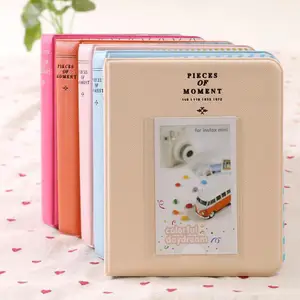 Чехол-книжка для мгновенного хранения фотографий, 64 кармана, 3 дюйма