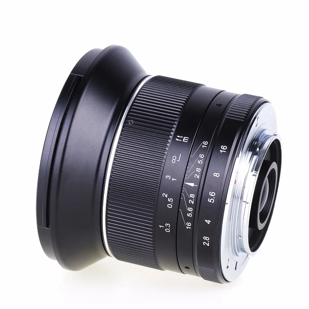 Новый 12 мм F2.8 f/2 8 ручной широкоугольный объектив для Sony E Mount NEX F3 C3 5 5N 5R 5T 6 7 A6300 A6000