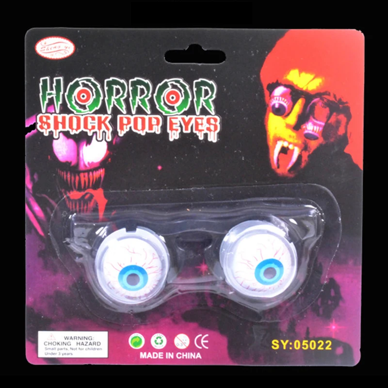 Новинка забавные очки весенние для глазного яблока Хэллоуина маскарада апреля