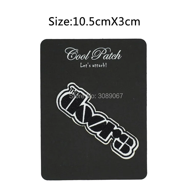 Двери тяжелый металл музыка Iron Вкл/пришить патч футболка Швейные аксессуары для