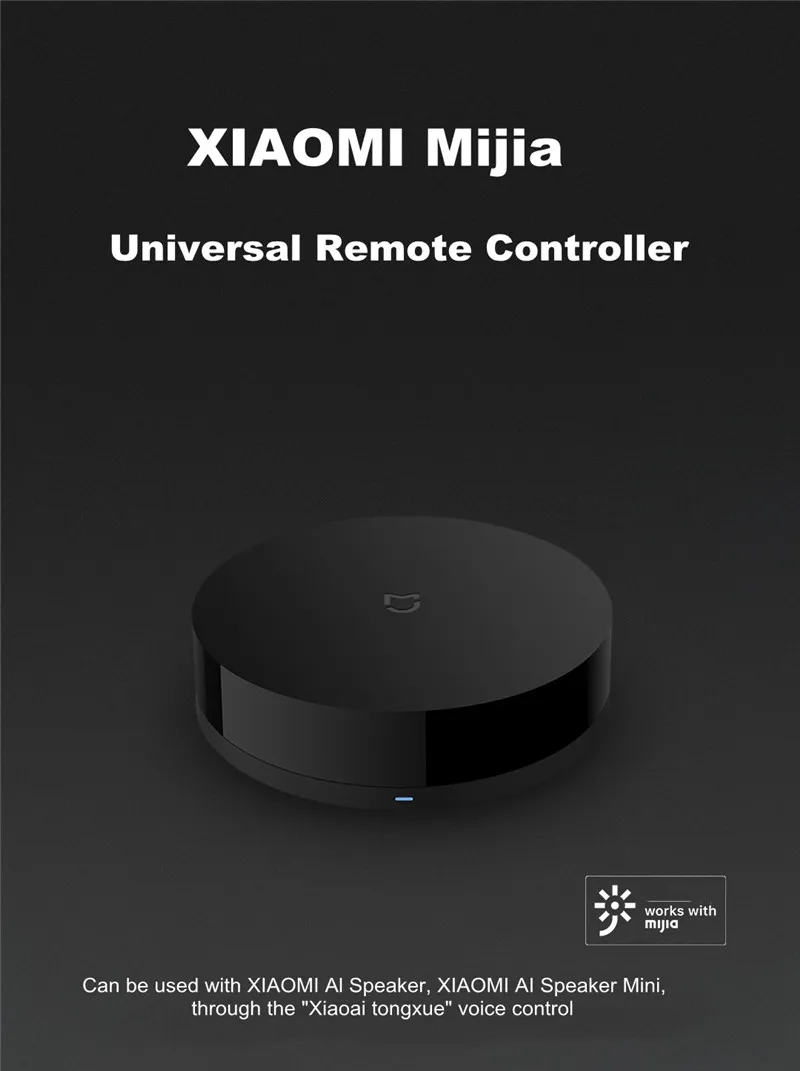 Xiao mi jia универсальный пульт дистанционного управления Переключатель Smart WiFi mi Home APP пульт дистанционного управления Surpport mi AI динамик Голосовое управление