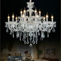 clear crystal chandelier home decoration lighting lustres de cristal lamparas 100 quality guarantees and free shipping